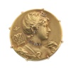 Diana in Profile: A French Gold Brooch by �mile Vernier, circa 1890